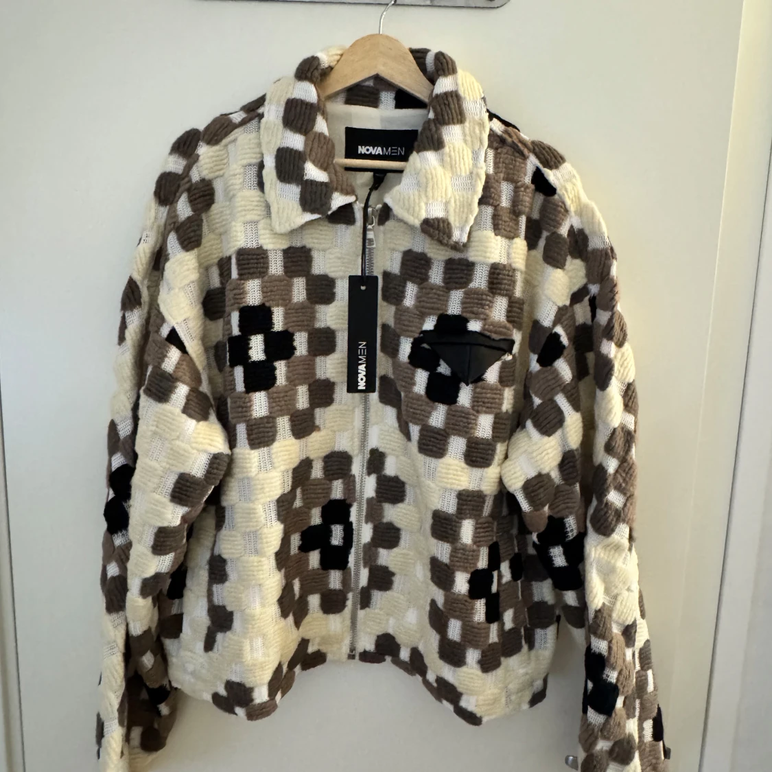 Oversized Cropped Jacket - 90