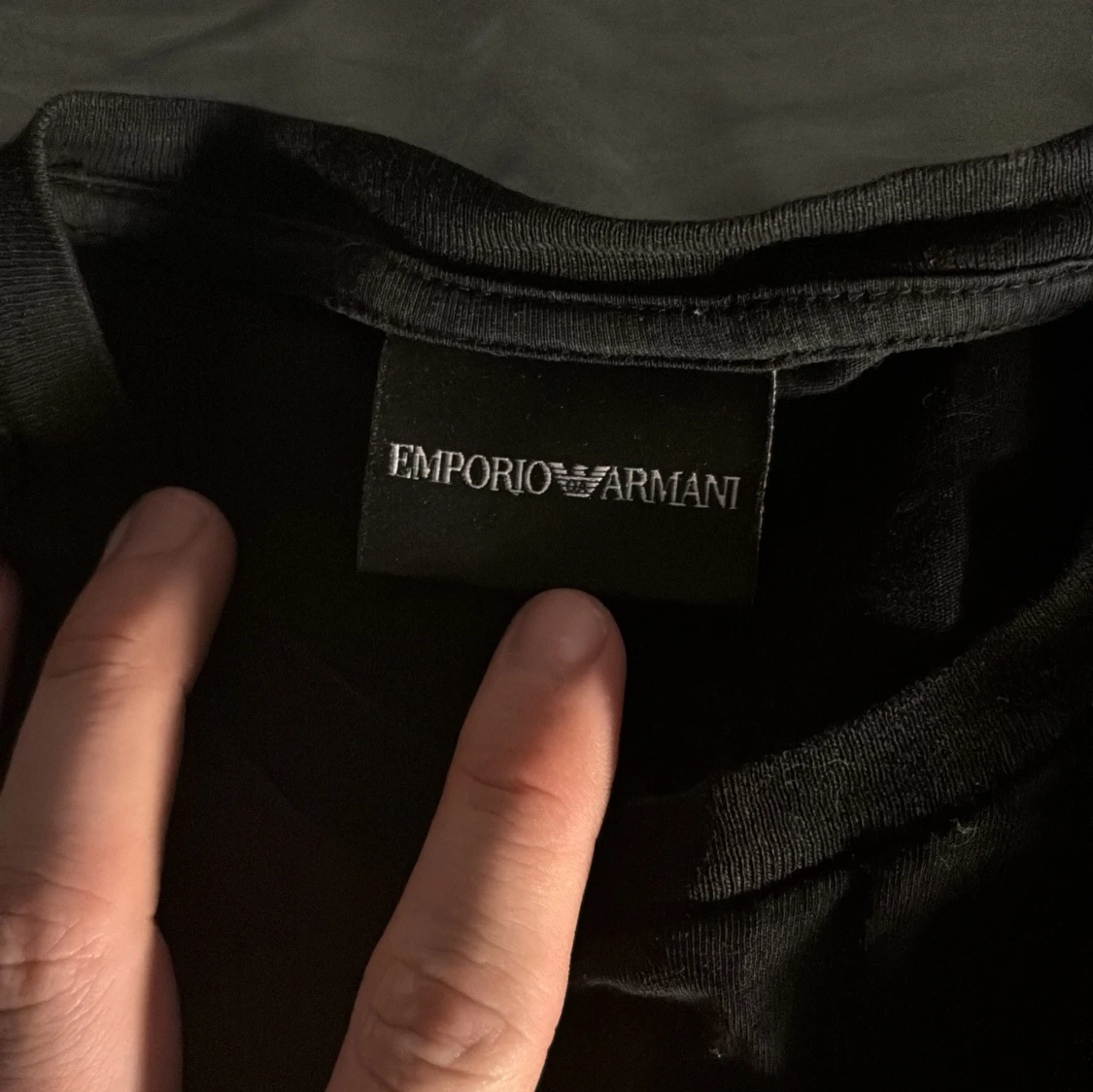 Svart långärmad tröja från Emporio Armani - 91