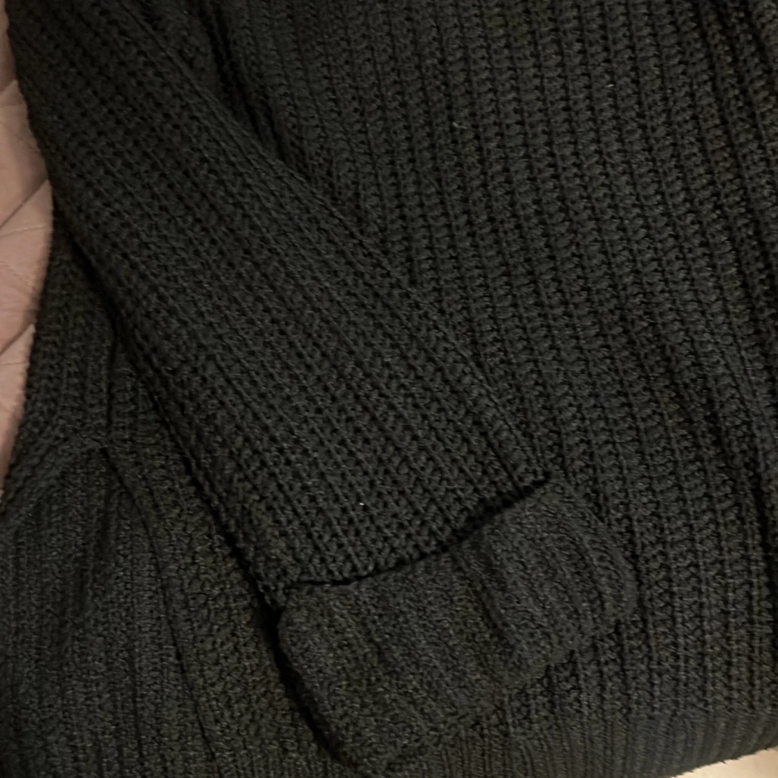 Svart och vit stickade polotröjor - 91