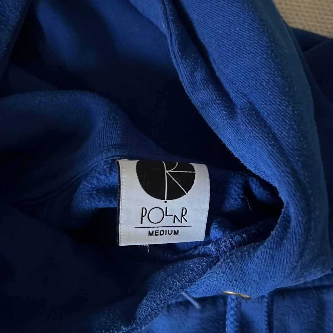 Blå hoodie från Polar - 90