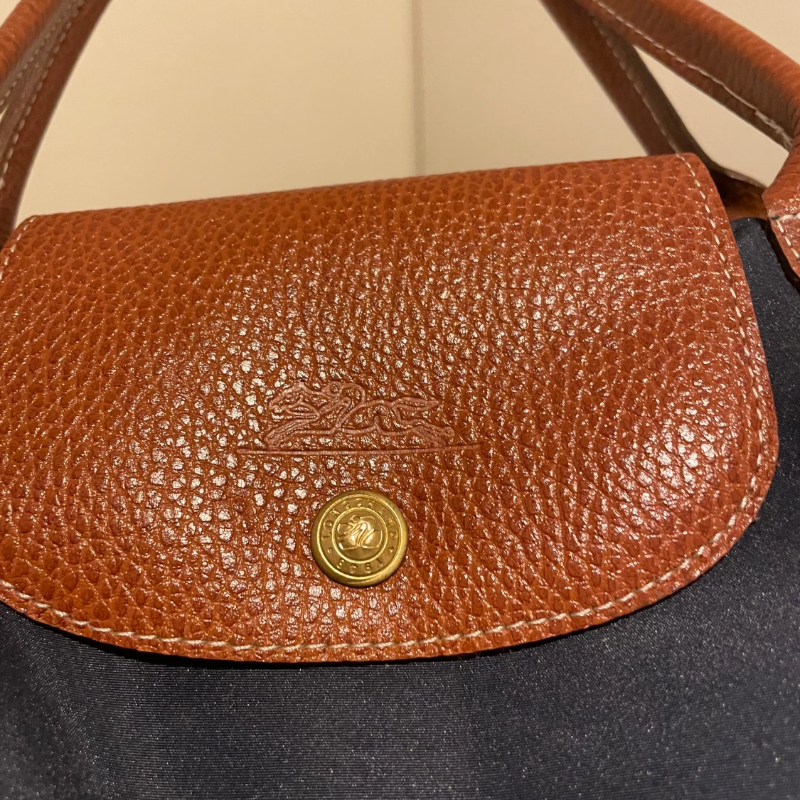 Stor marinblå väska från Longchamp - 93