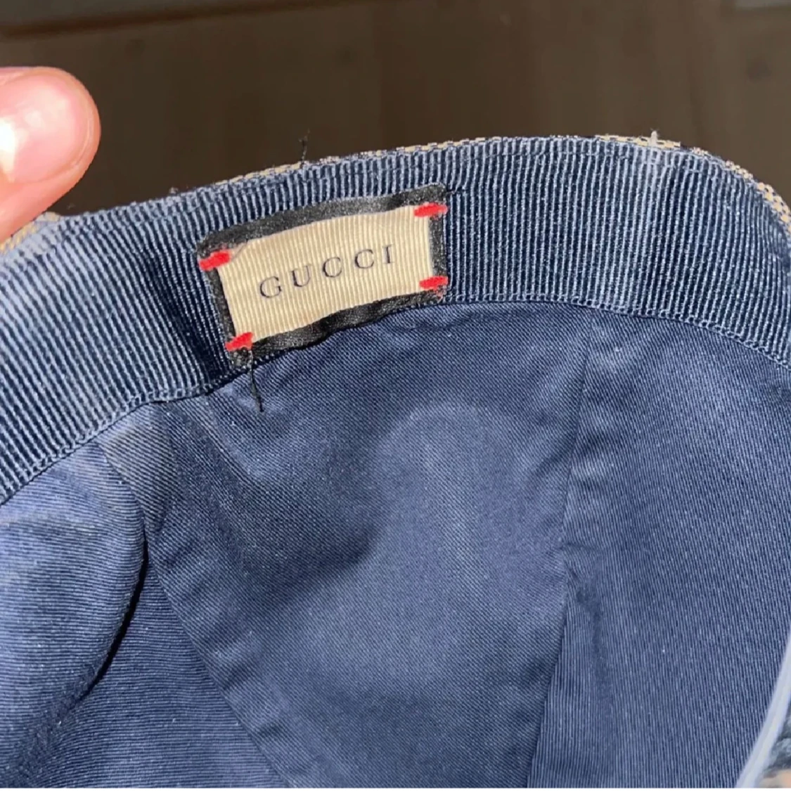 Beige keps från Gucci - 93