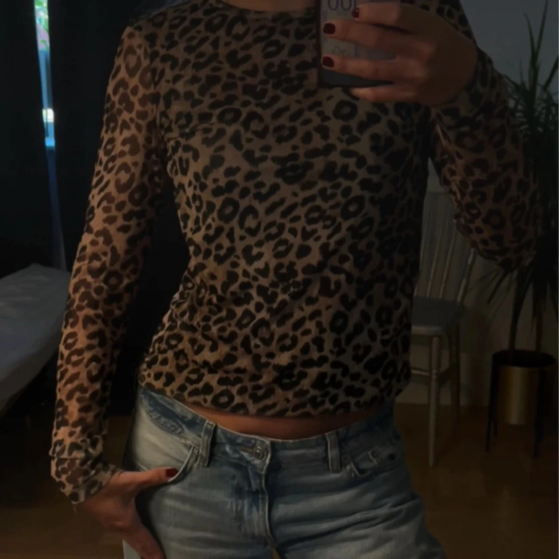 Leopard tröja  - 91