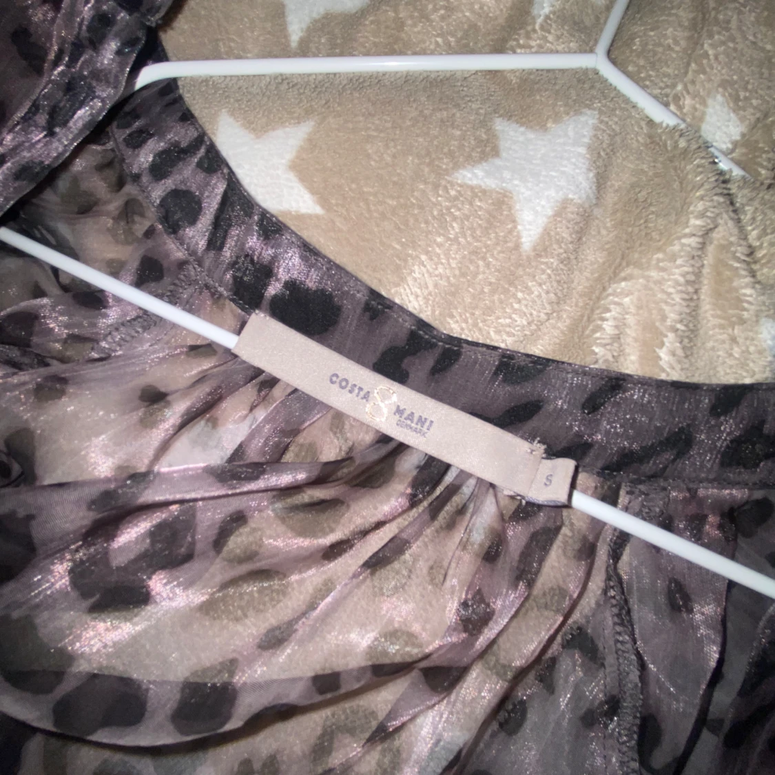 Leopardmönstrad blus  - 91