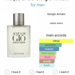 Acqua di Giò Pour Homme från Giorgio Armani - Sample i olika storlekar
