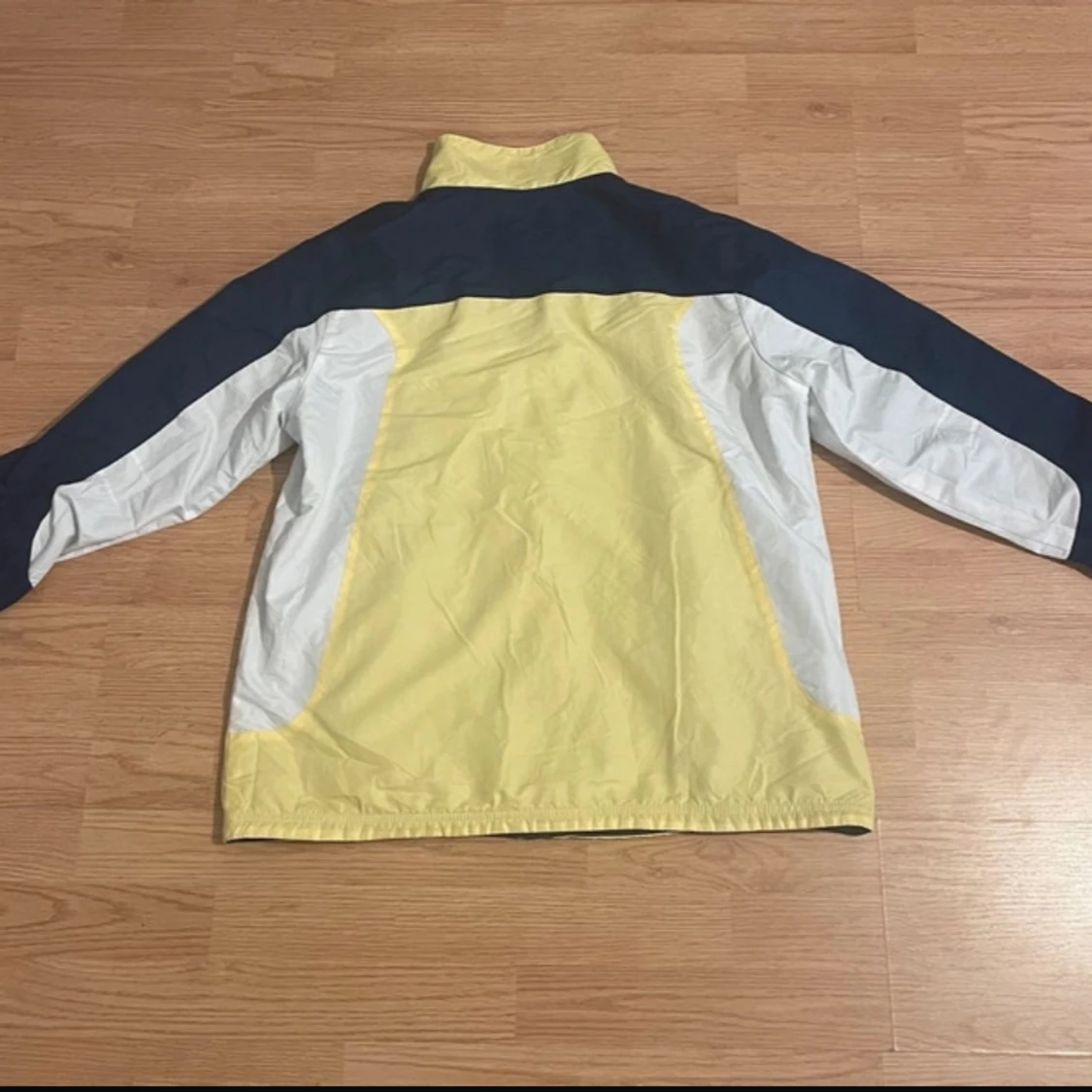 Blå och gul vindjacka - 3