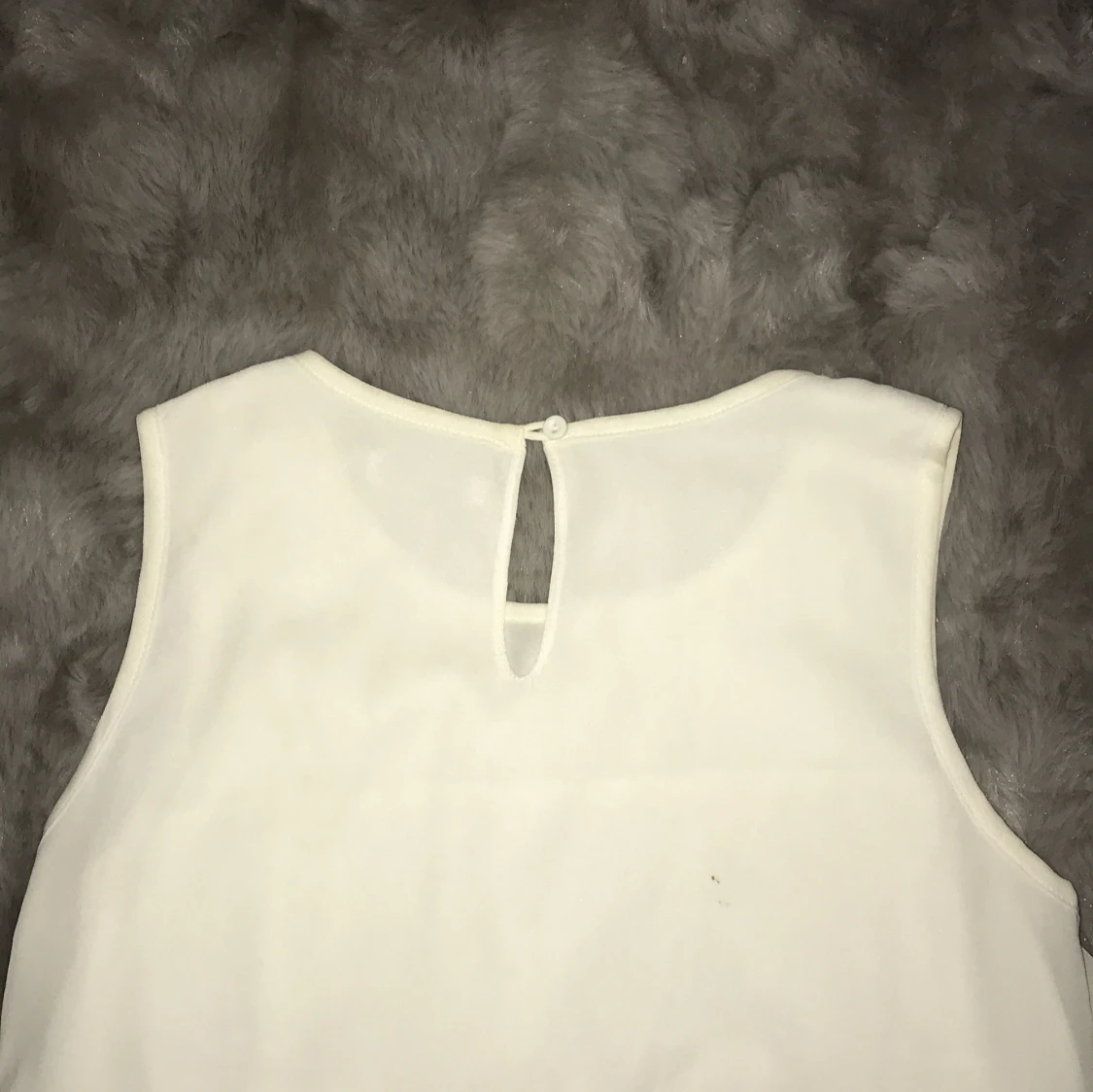 Vit ärmlös klänning från Cubus - 91