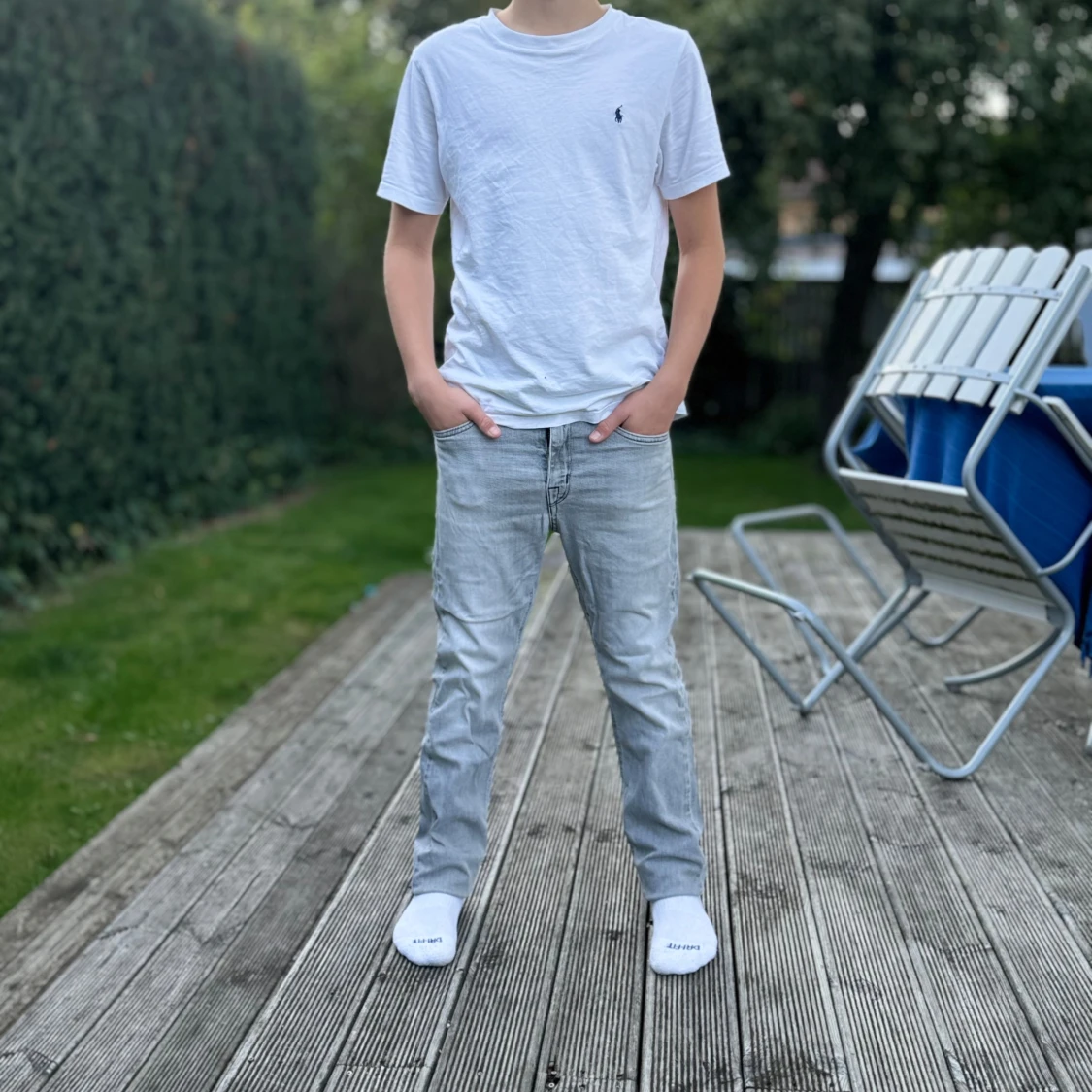 Grå jeans från Replay