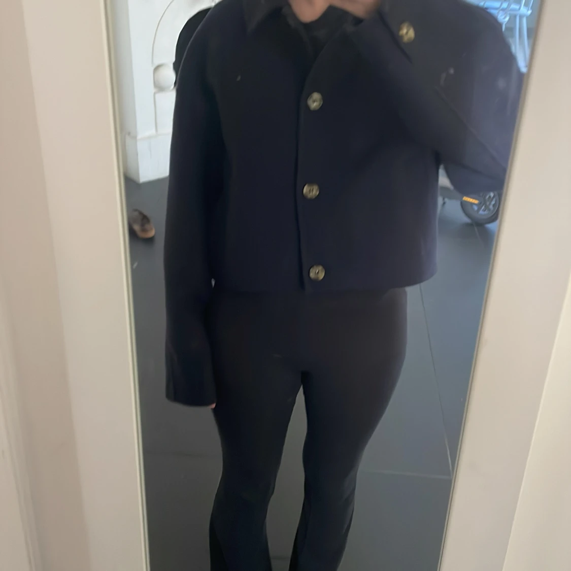 Svart jacka från Zara