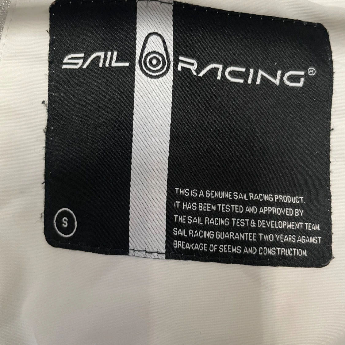 Sail racing windbreaker vit - 92