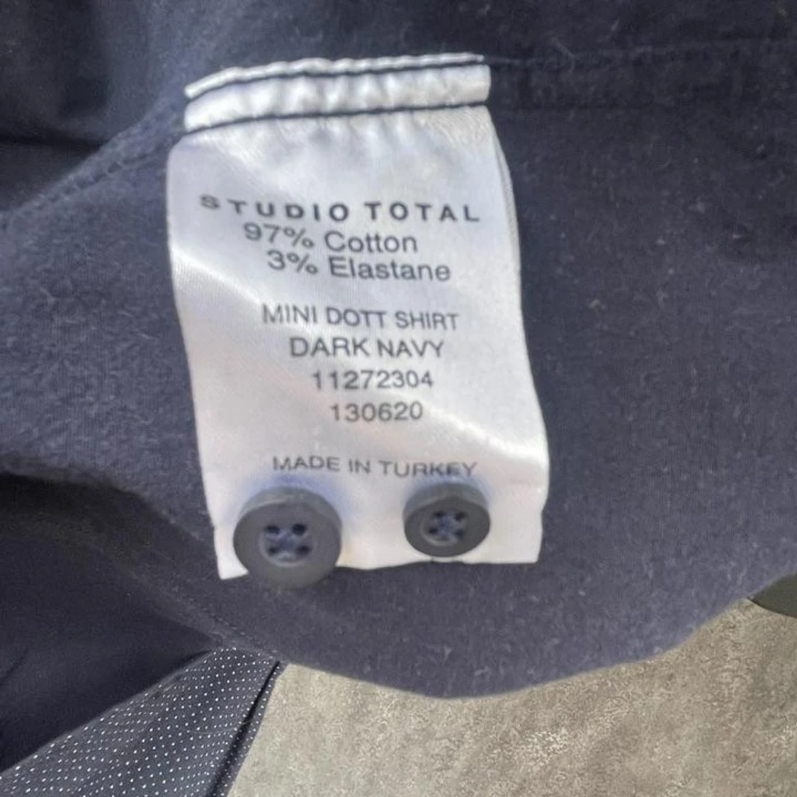 Skjorta - Studio Total, Blue Dotted - 93