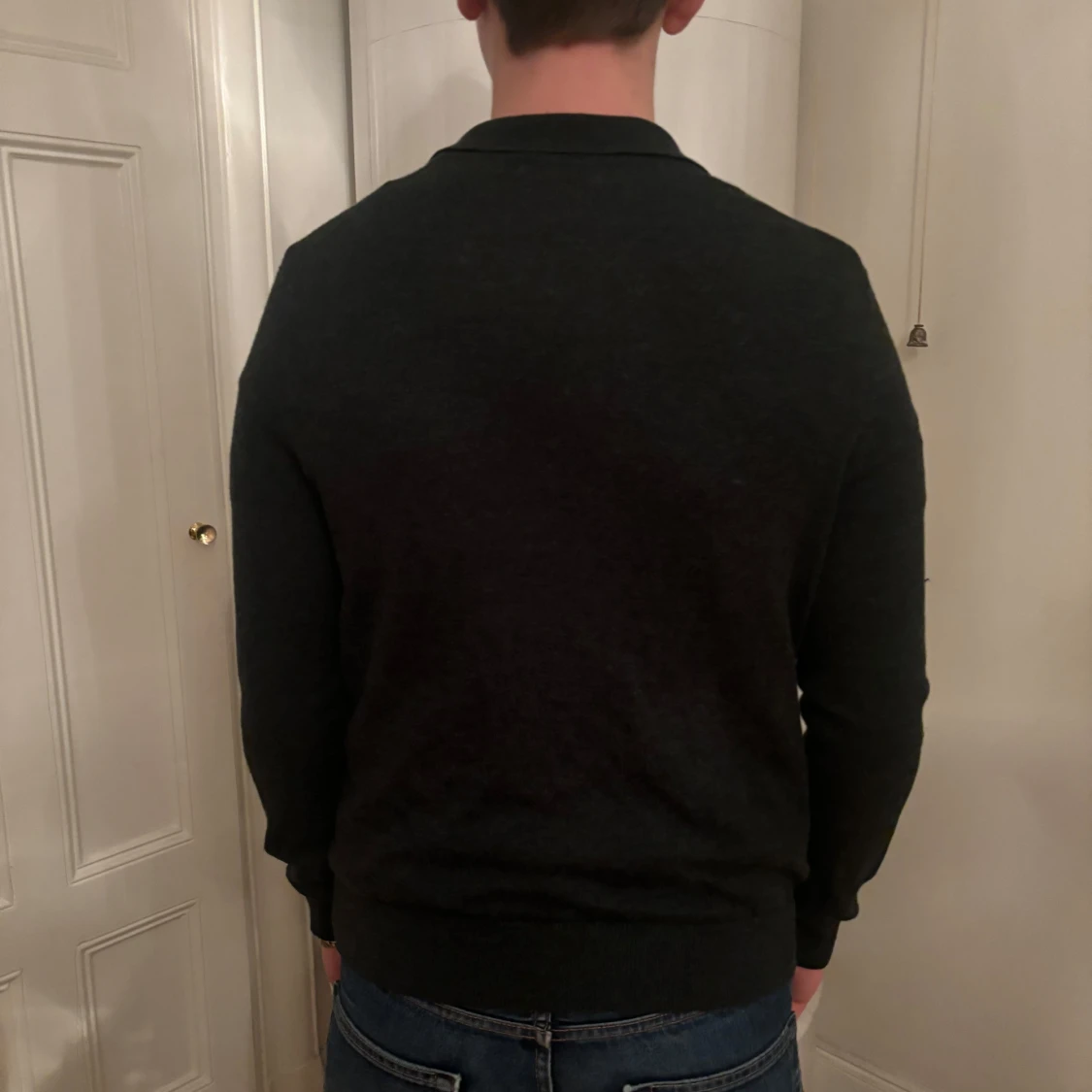 Mörkgrön Morris pikétröja - 1