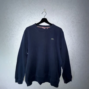 Vintage Lacoste tröja herr - Stl L - Jättefin vintage Lacoste tröja.  OBS! Inga fläckar på den, det är bara kamerans blixt som gjorde bilden så.
