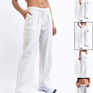 Linnebyxor  - Randiga linnebyxor från Madlady i storlek XS TALL. Köpta för 599, har använt de ca 4 gånger så de är i väldigt bra skick.💗