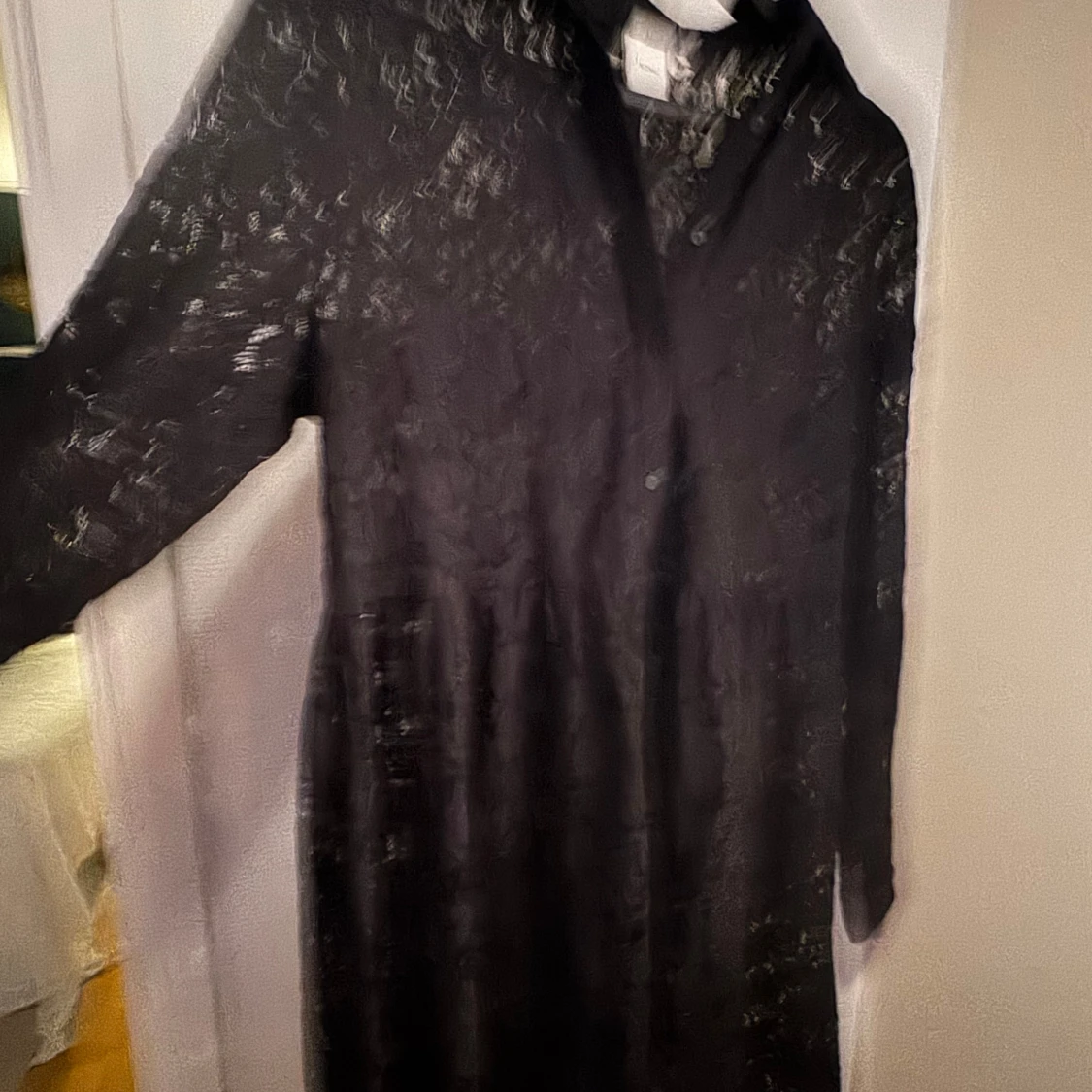 Svart spetsklänning från ICHI - 1