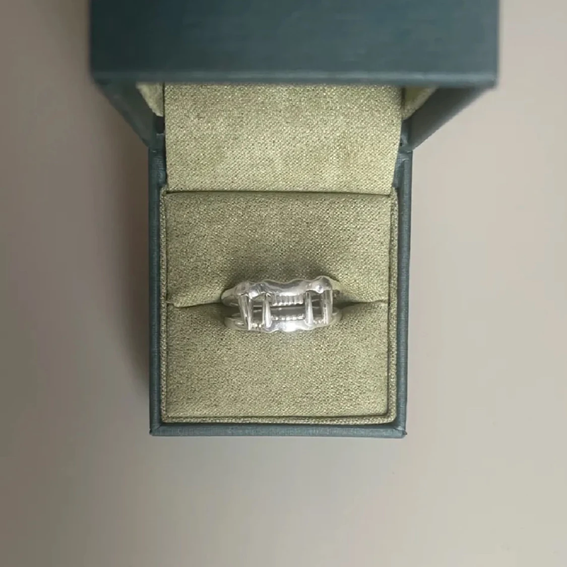 Maria Nilsdotter jaw rings i silver - 1