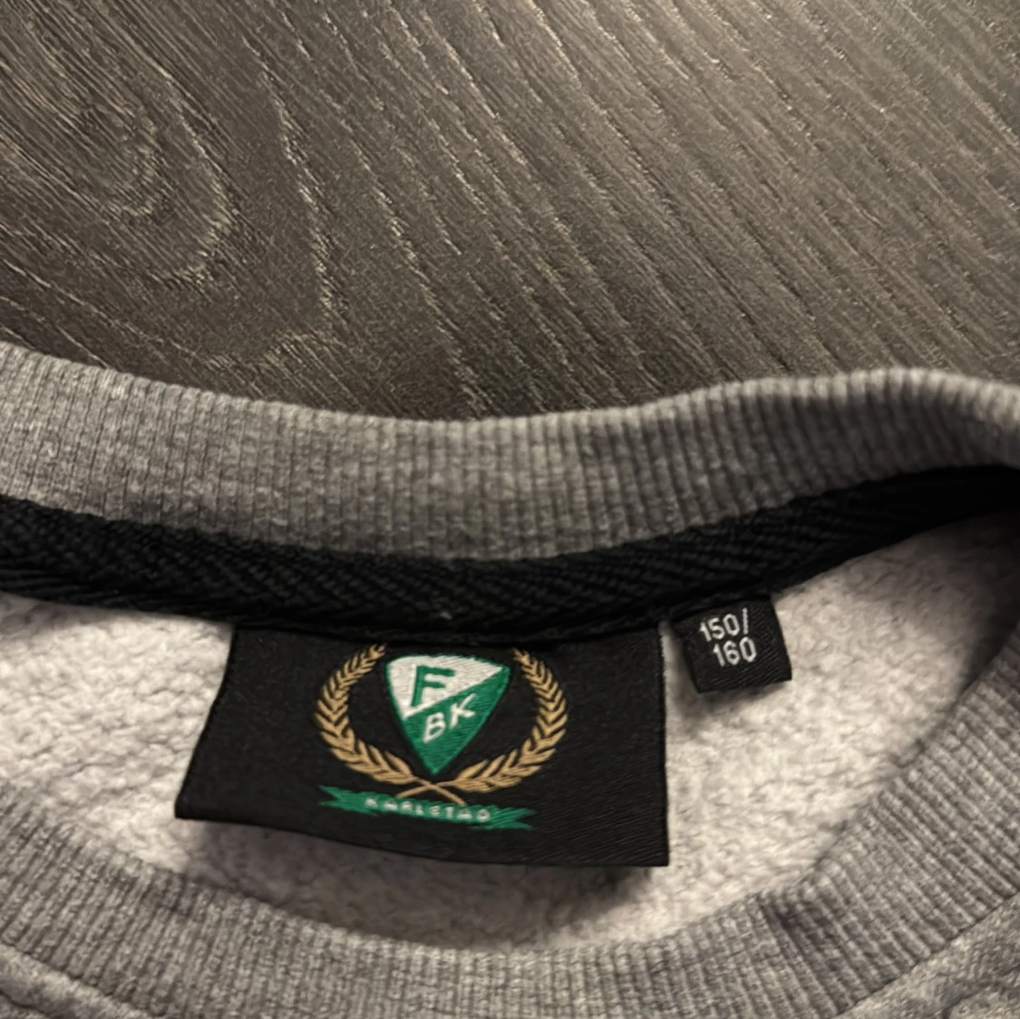 Grå sweatshirt från Färjestad BK - 2