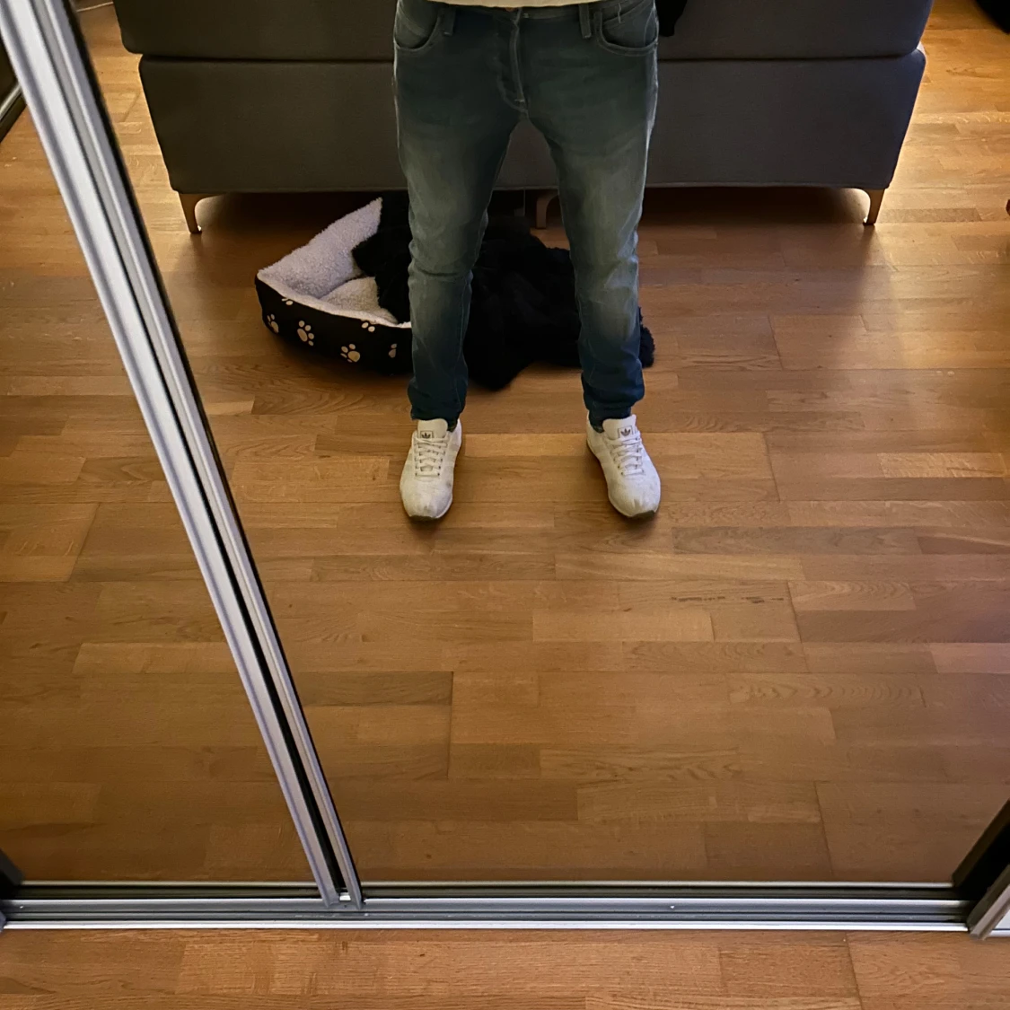 Blåa slim jeans från Jack and Jones - 1