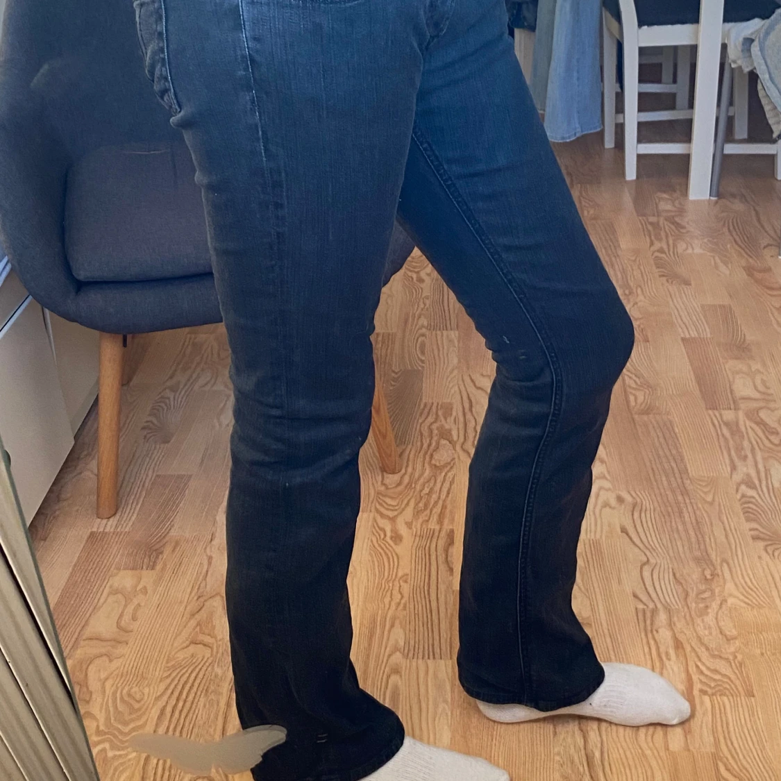 Lågmidjade jeans  - 2