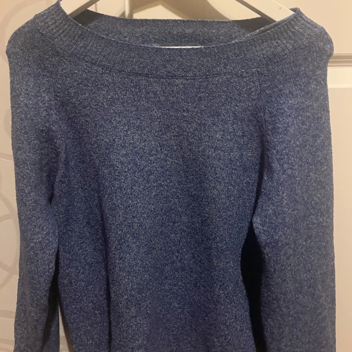 Blå stickad tröja från Vero Moda