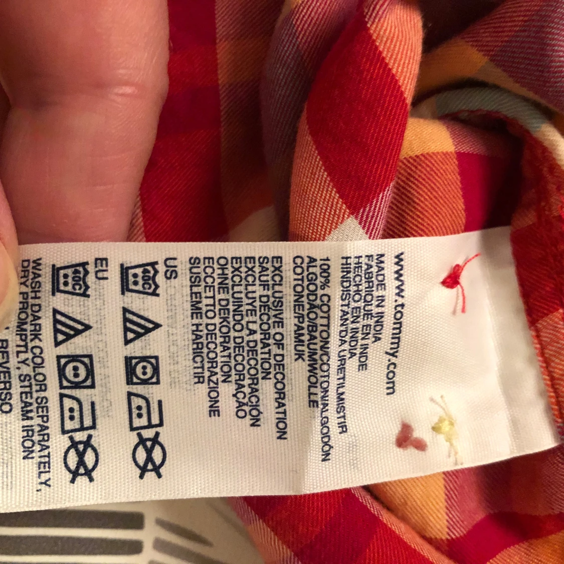 Rutig skjorta från Tommy Hilfiger - 93