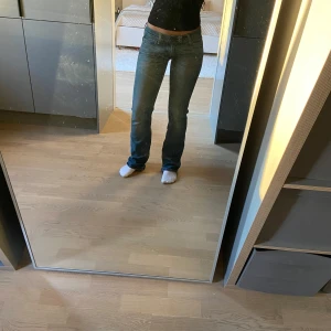 Crocker jeans - Low waist crocker jeans ( hål finns längst ner på byxan, skriv för tydligare bilder)