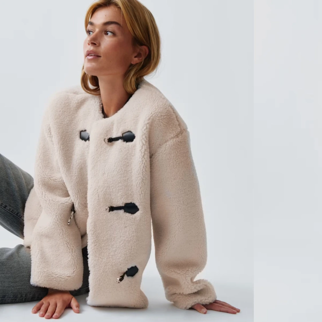 Teddyjacka från Gina Tricot - 1