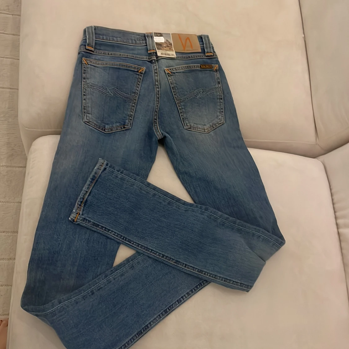 Blå jeans från Nudie Jeans Co - 90