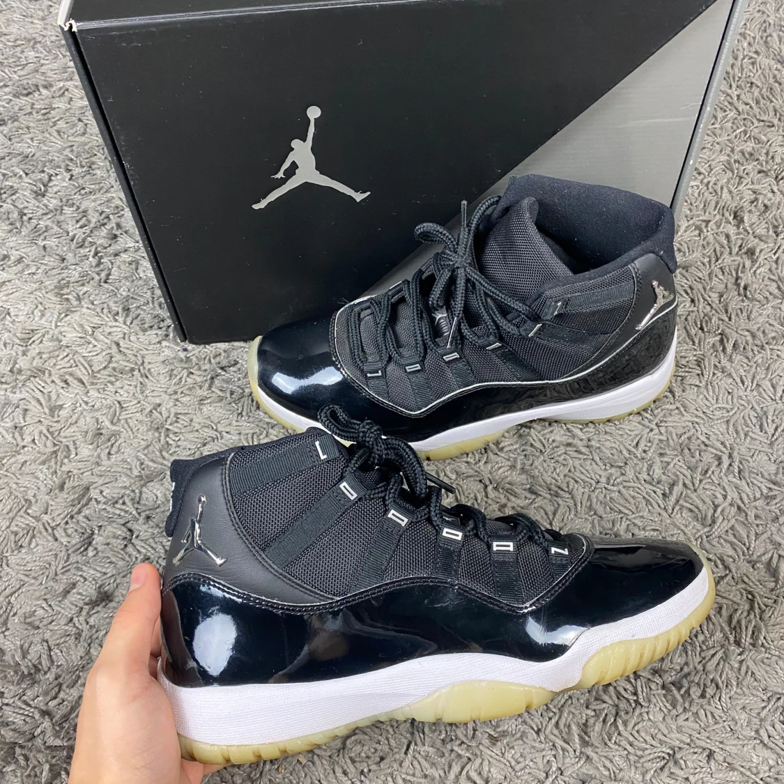 Nike Air Jordans 11 retro jubilee 25th anniversary 