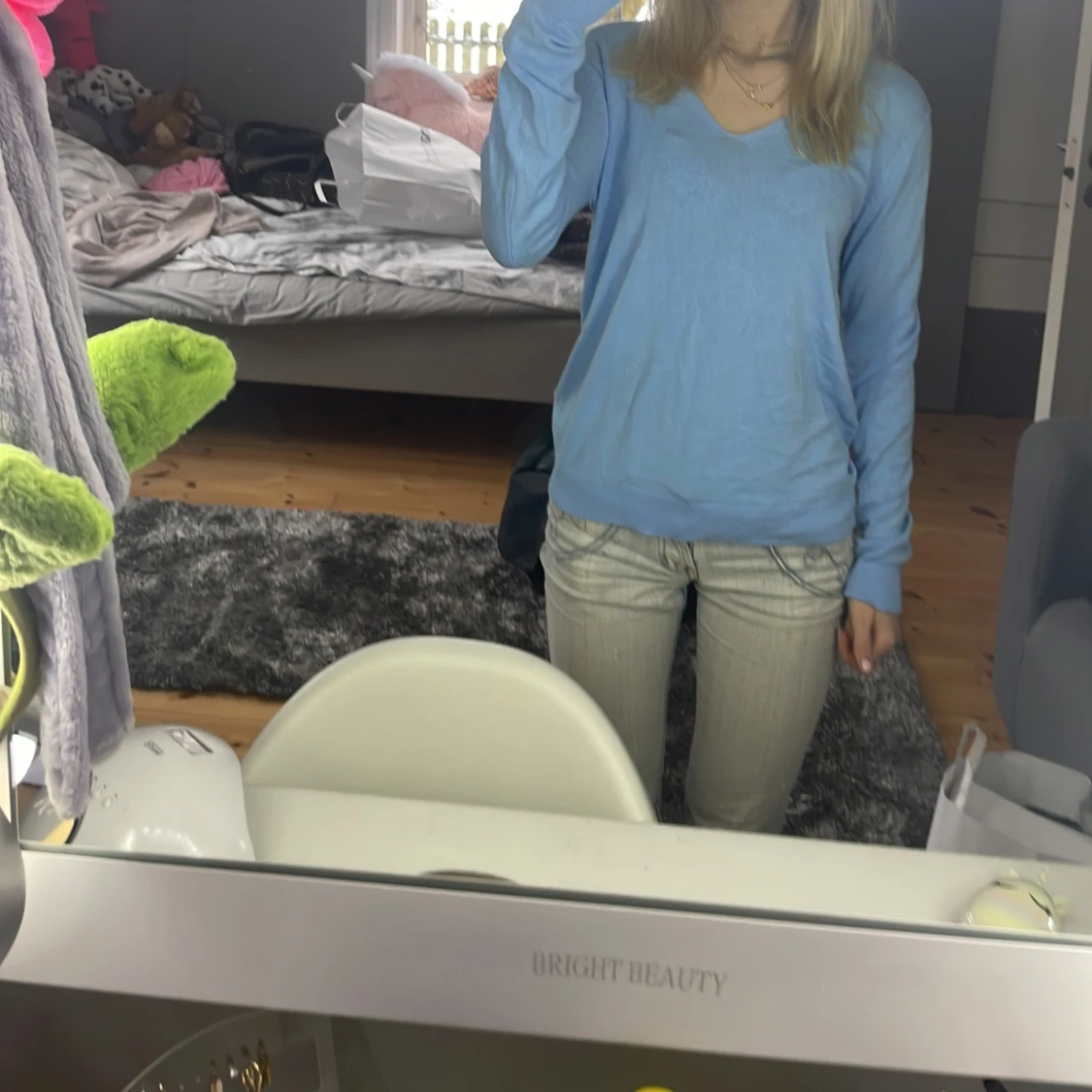 Blå tröja från Basic You