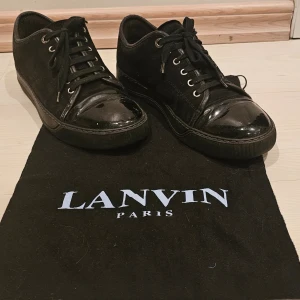 Lanvin  - Säljer nu dessa extremt fina svarta lanvin skorna i mycket gott skick. Skorna sitter i storlek EU 41 och vid köp medföljer 2 bags.