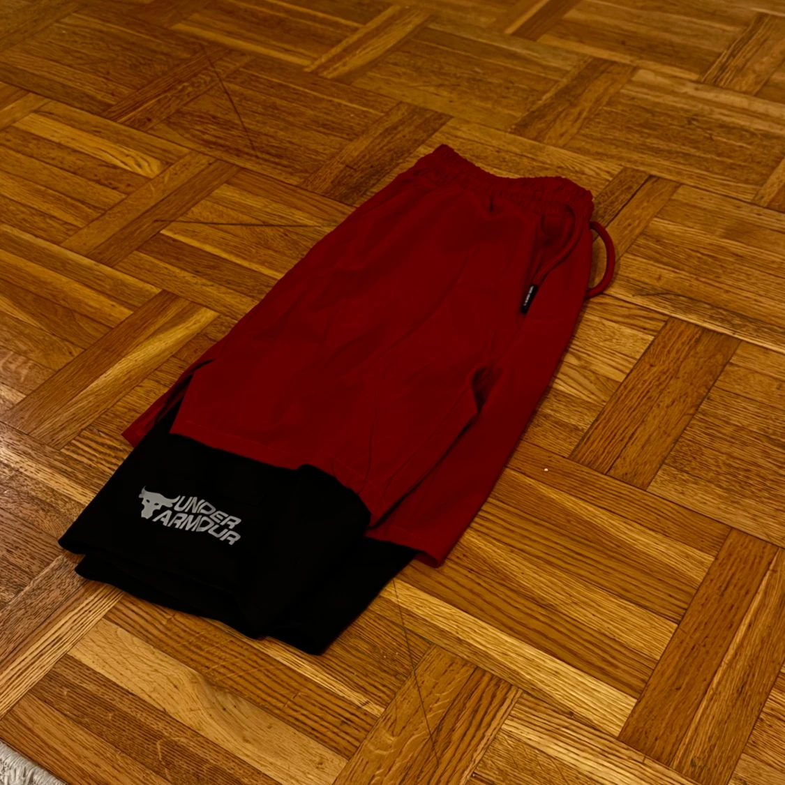 Dubbel träningsshorts från Under Armour - 91