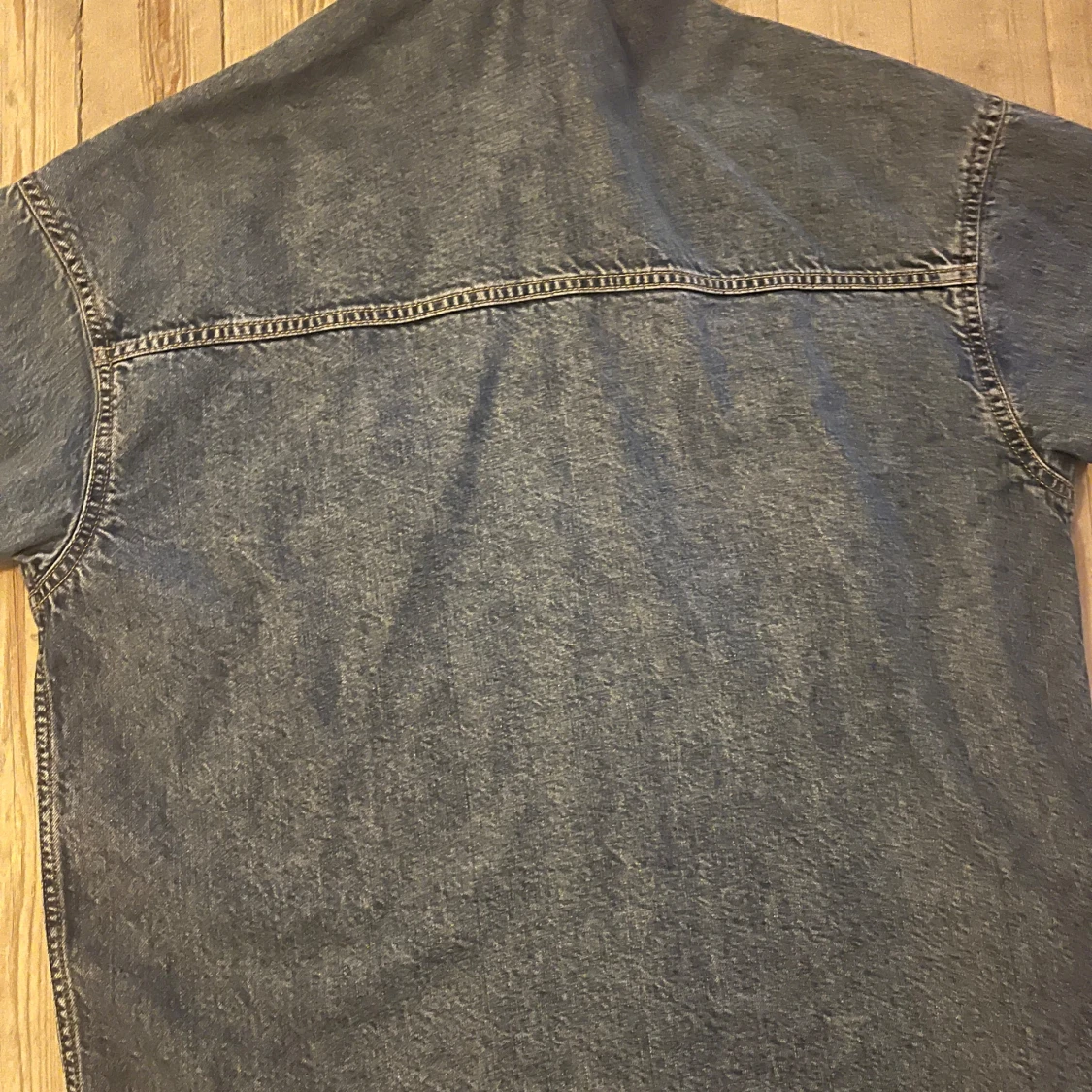 Oversized jeansskjorta  - 91