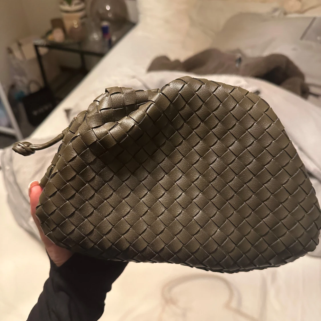 Braided Clutch väska