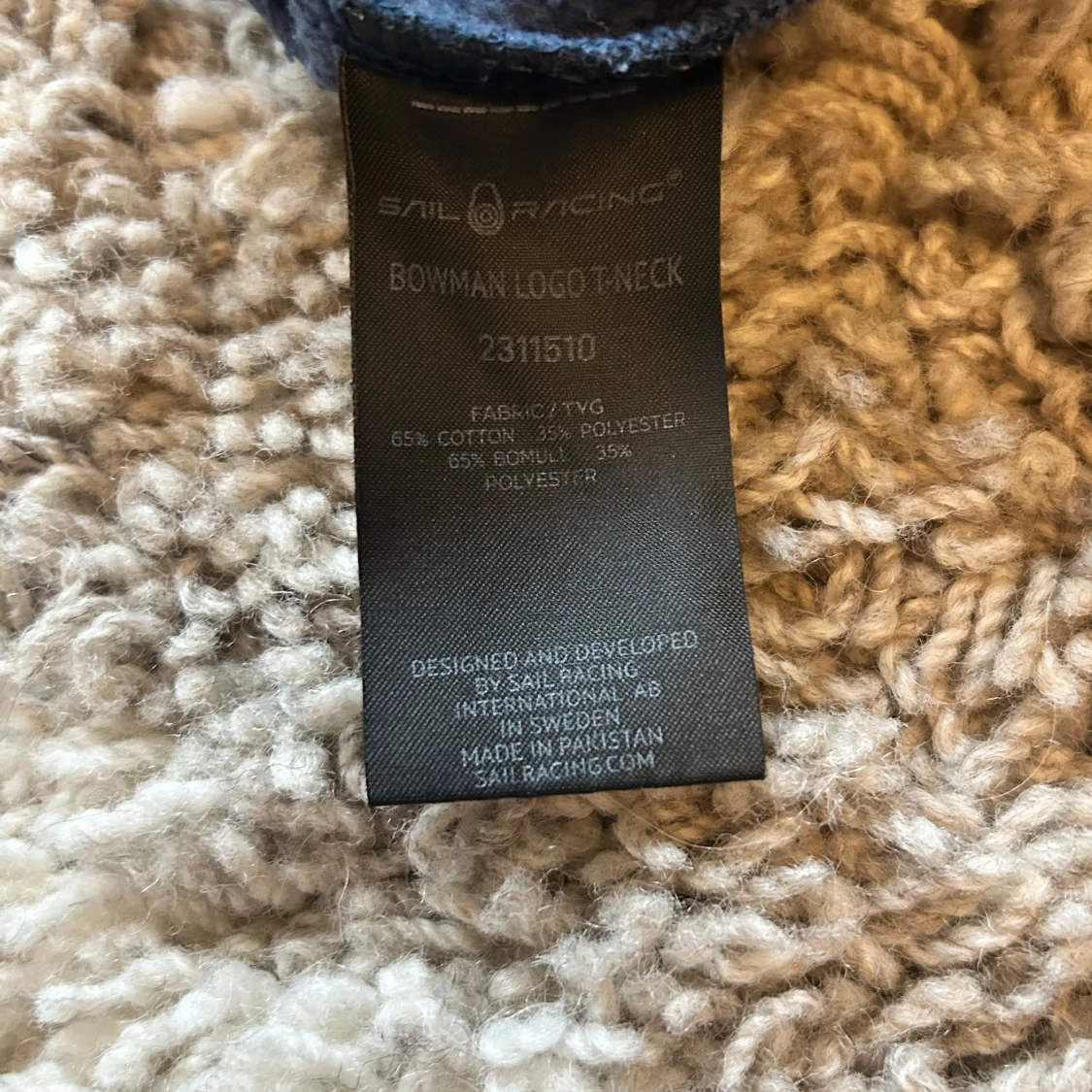 Blå half zip-up, Sail Racing - 92