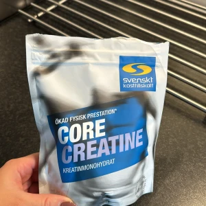 Kreatin  - Knappt använd påse kreatin. Max taget 10 portioner. 