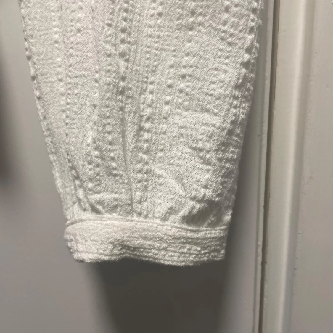 Vit långärmad topp från Vila - 92