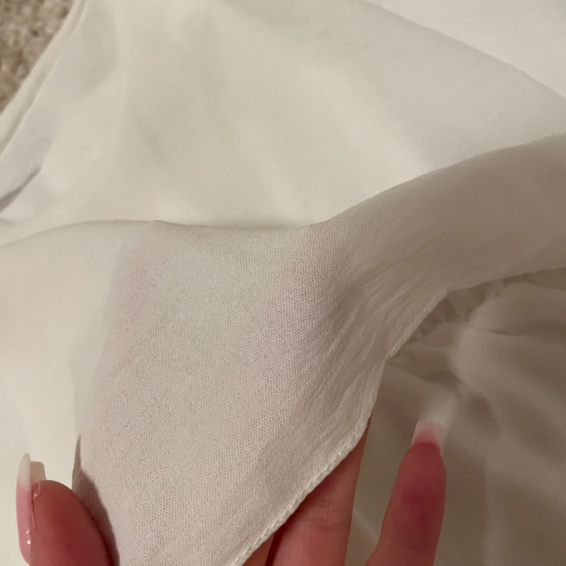 Vit sommarklänning - 92