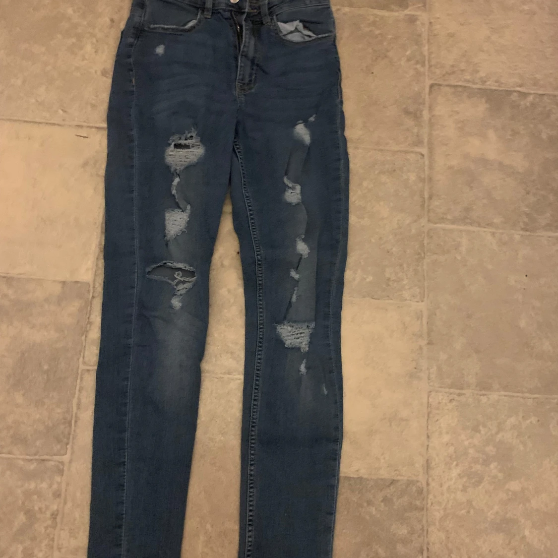 Blå jeans från H&M
