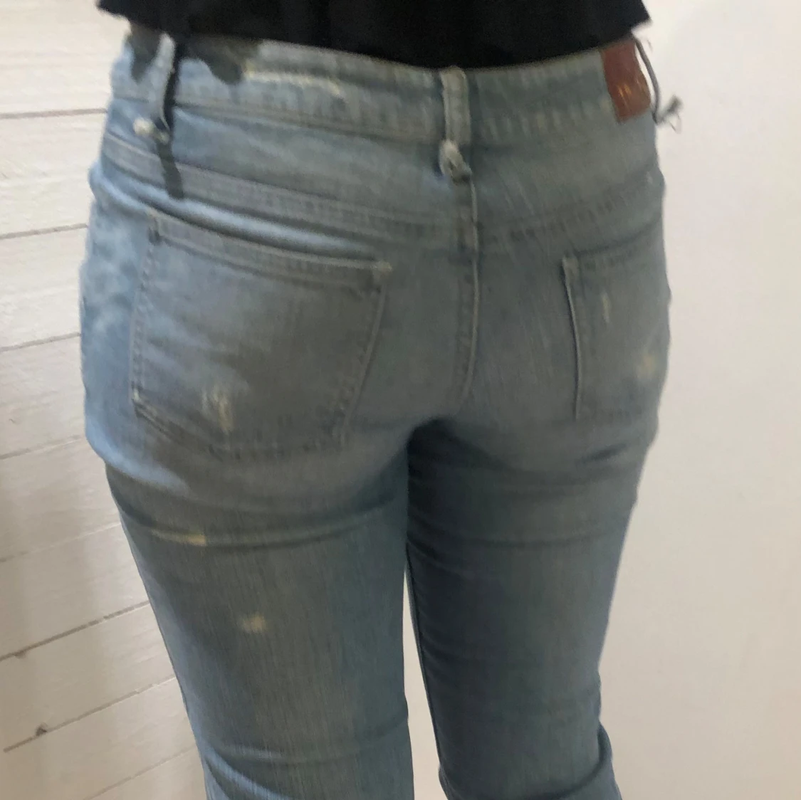 Lågmidjade bootcut jeans - 3