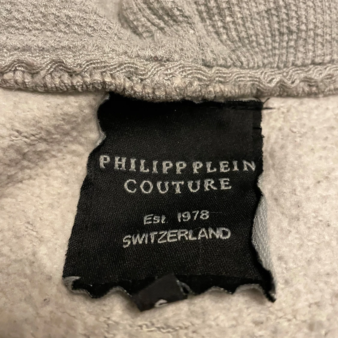 Grå hoodie från Philipp Plein - 3