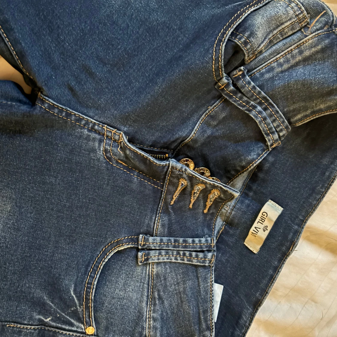 Blå jeans från Girl vivi  - 1