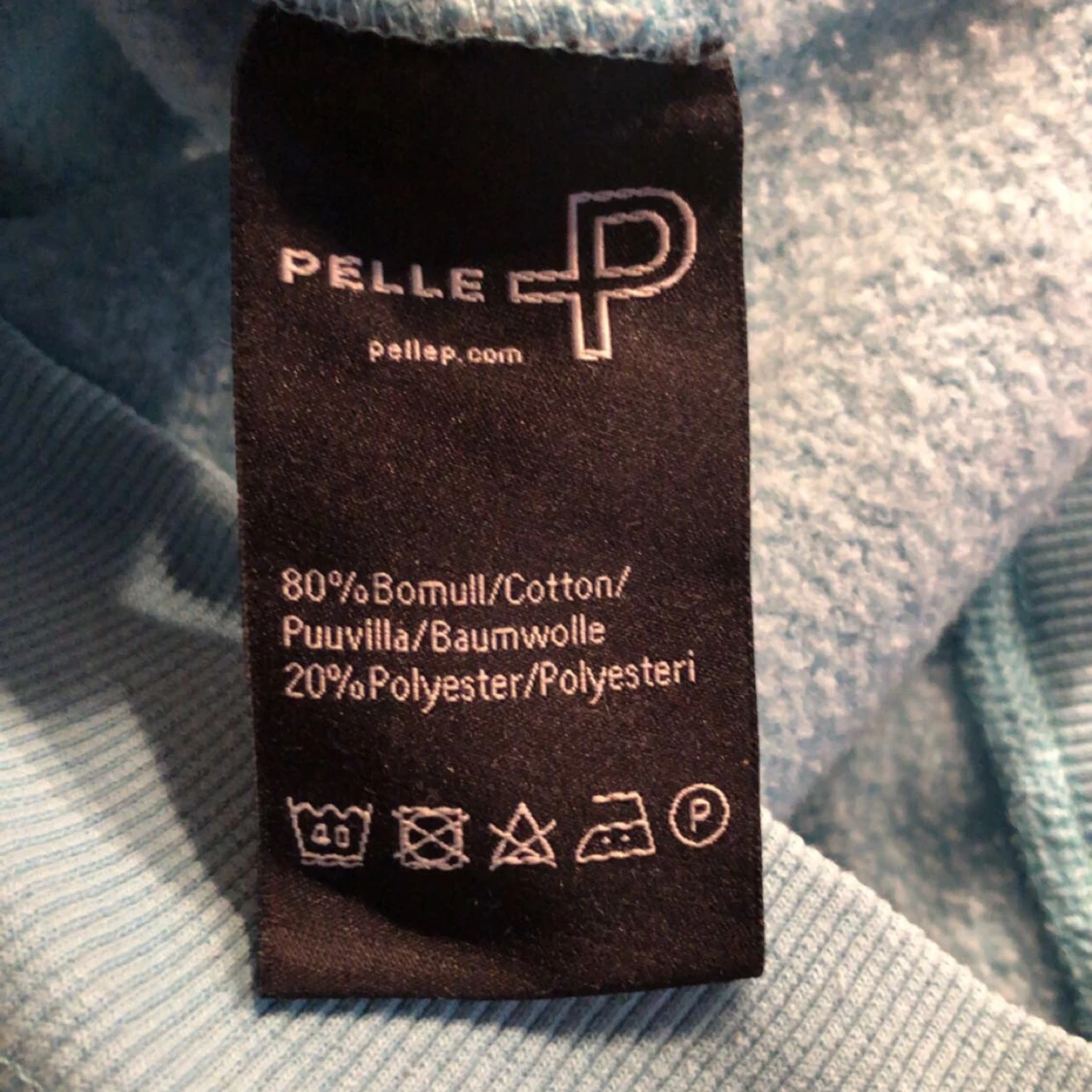 Ljusblå sweatshirt från Pelle P - 3
