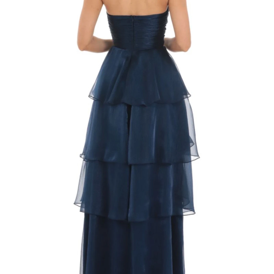 Mörkblå balklänning💙✨✨ - 1