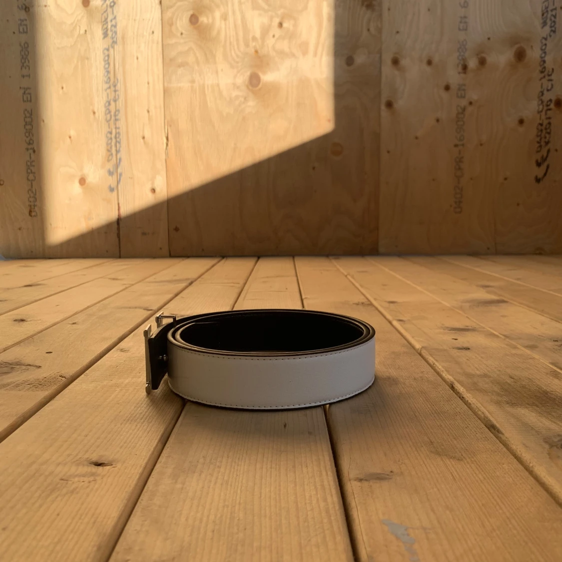 Bälte Vit/Silver - 3