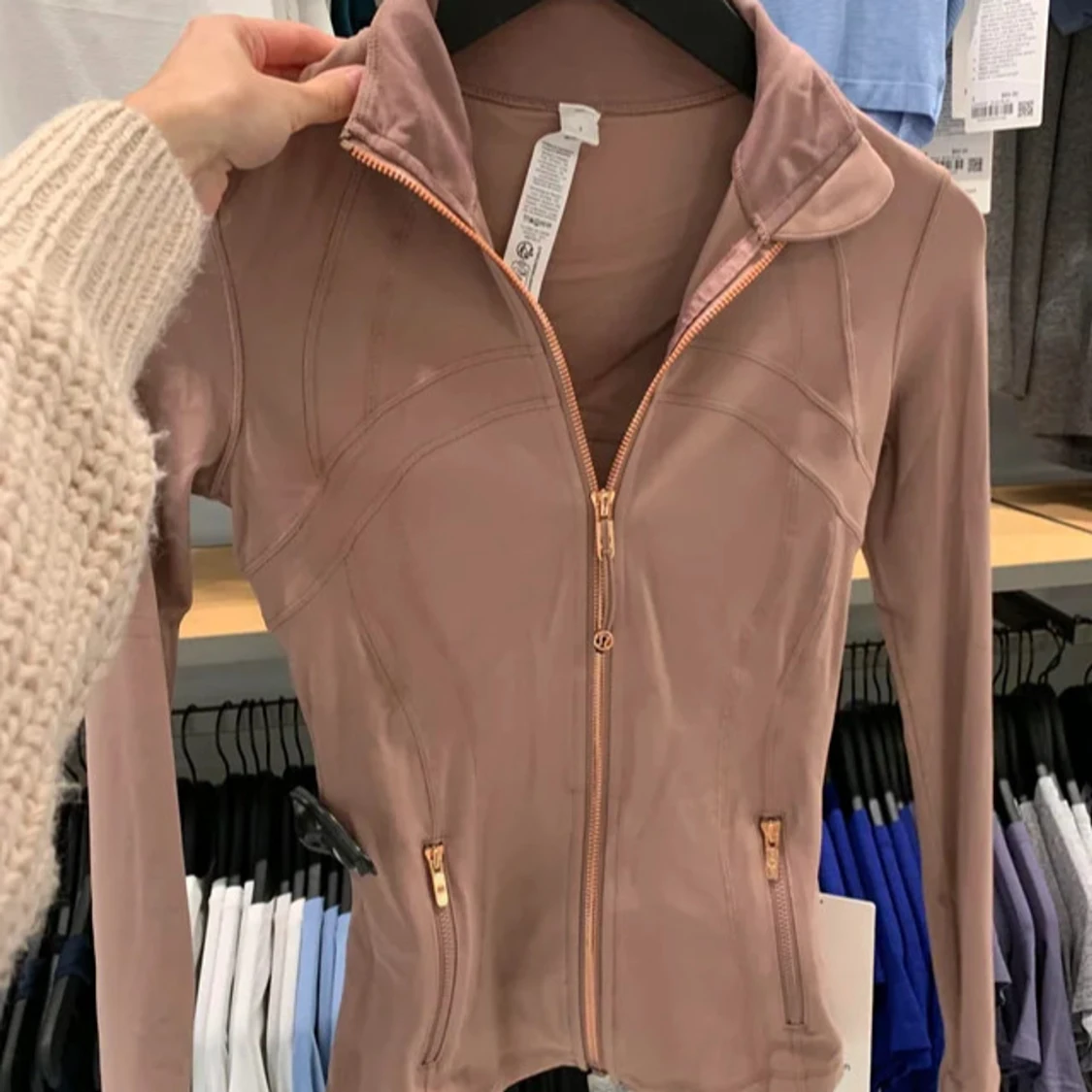 Lululemon define nulu jacket twilight rose strl 2 - 1