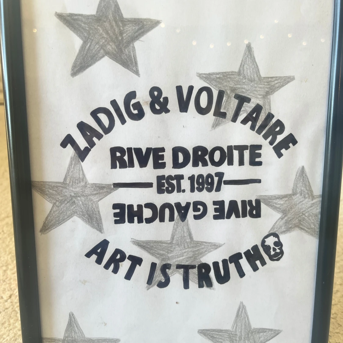 Zadig et Voltaire poster - 1