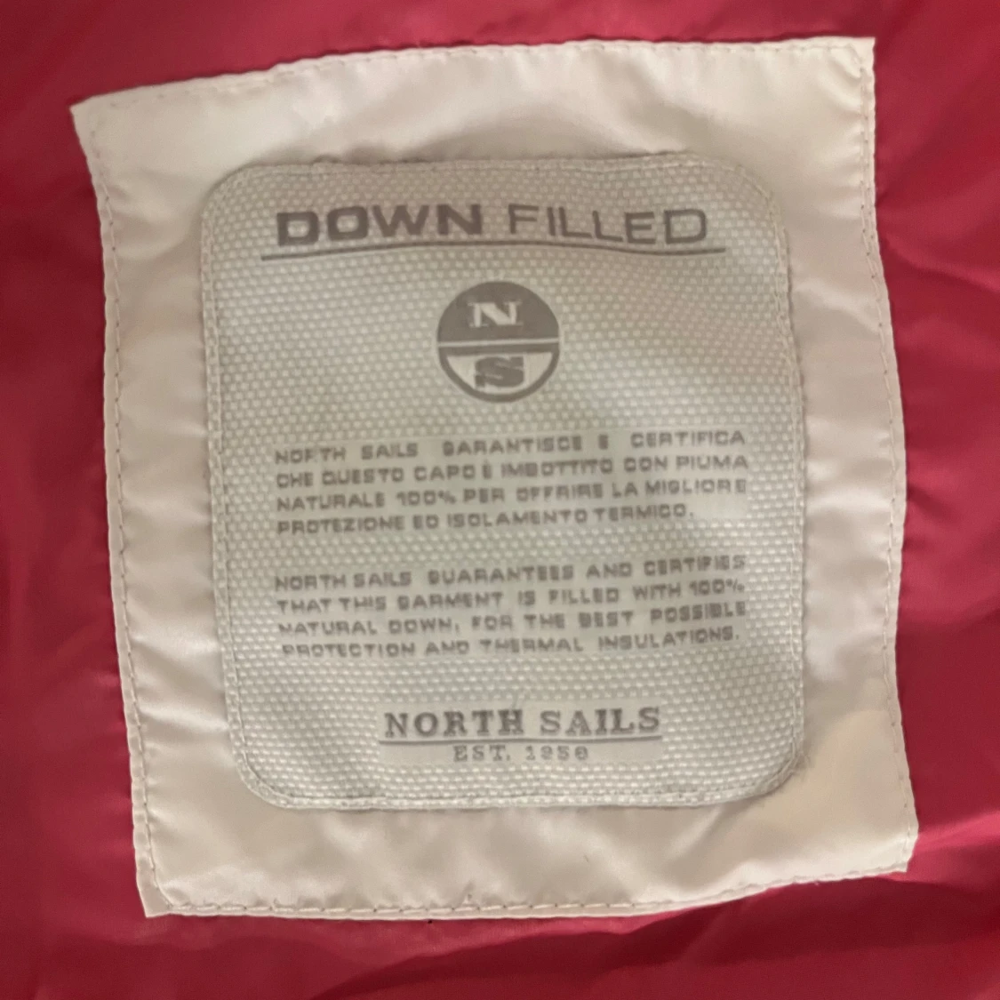 Rosa dunväst från North Sails - 91