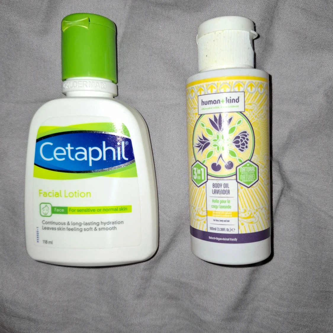 Hudvårdsprodukter Clarins Cetaphil Nivea Human+Kind - 90