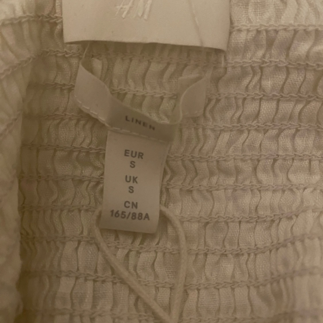 Vit linnetopp från H&M - 91